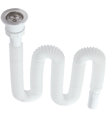 70*32 Luxury Flexible Siphon (Double Flexible Siphon) (145cm.)